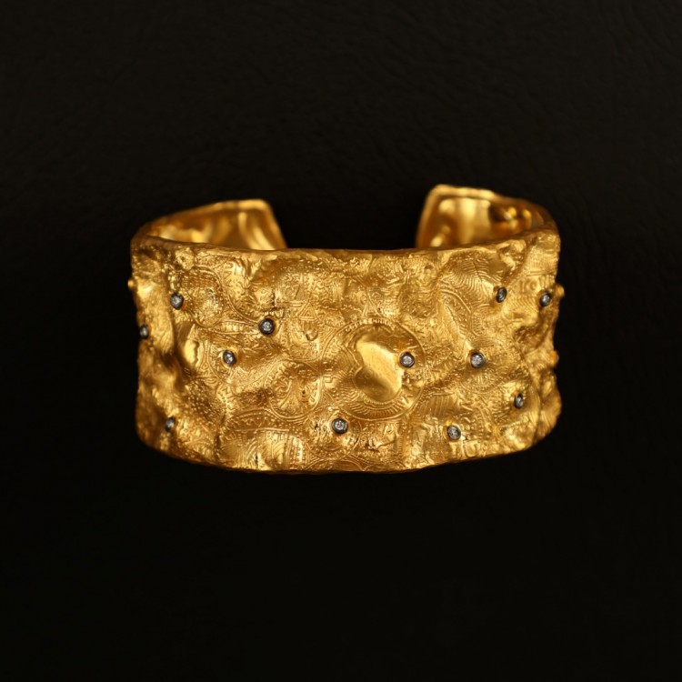 ANTİK KOLEKSİYON 22 AYAR ALTIN KELEPÇE