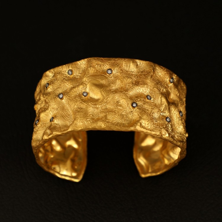 ANTİK KOLEKSİYON 22 AYAR ALTIN KELEPÇE