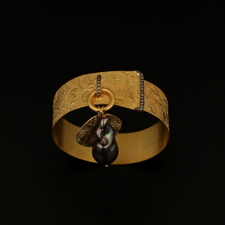 ANTİK KOLEKSİYON 22 AYAR ALTIN KELEPÇE