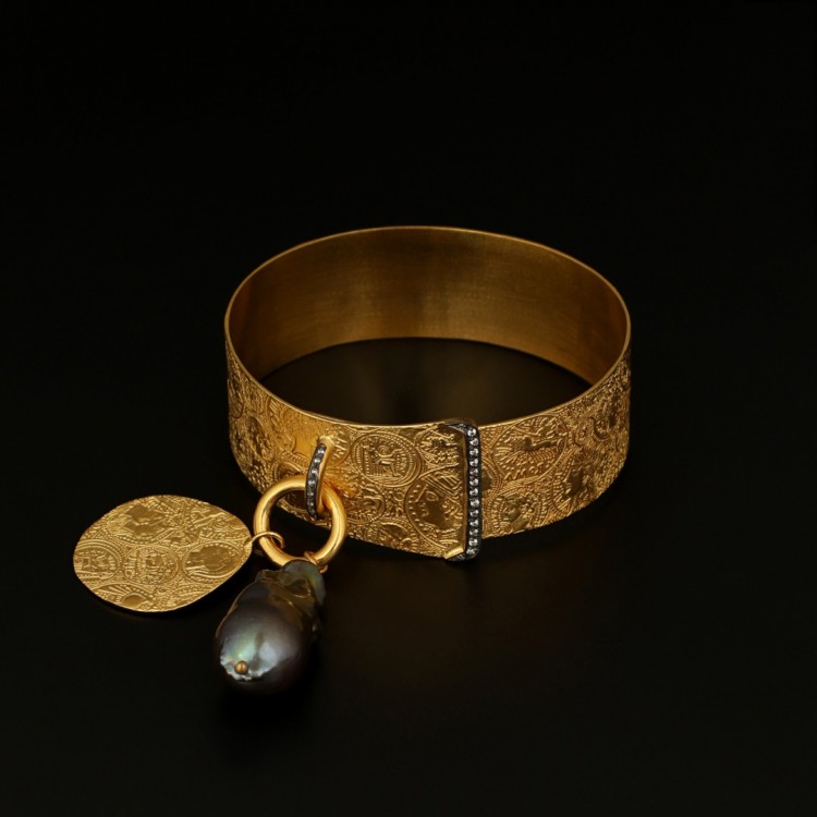 ANTİK KOLEKSİYON 22 AYAR ALTIN KELEPÇE