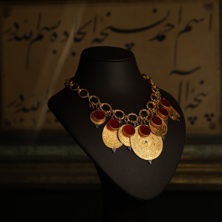 ANTİK KOLEKSİYON 22 AYAR ALTIN KOLYE