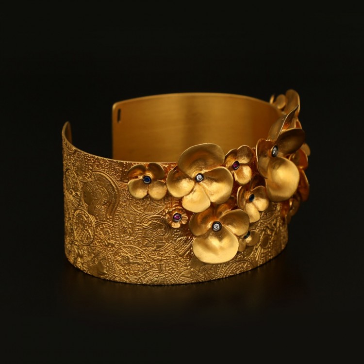 ANTİK KOLEKSİYON 22 AYAR ALTIN KELEPÇE