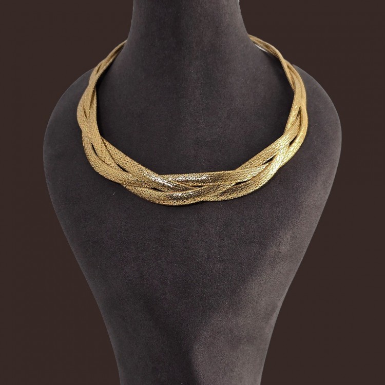 18 AYAR ALTIN SARMAL BURGU SET