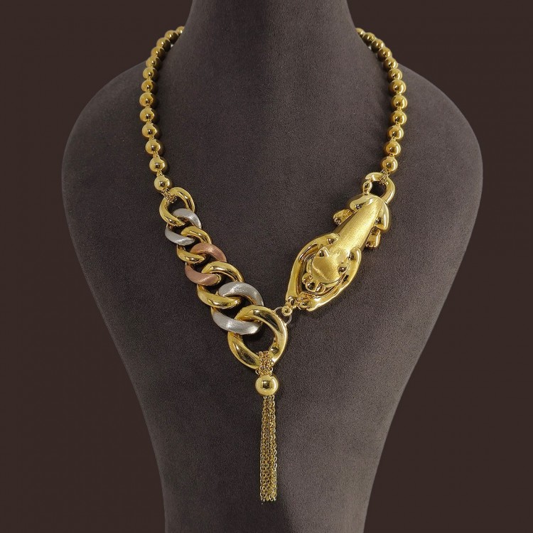 18 AYAR ALTIN JAGUAR SET