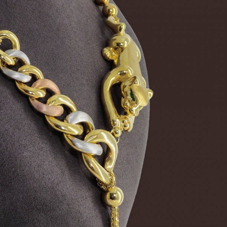 18 AYAR ALTIN JAGUAR SET