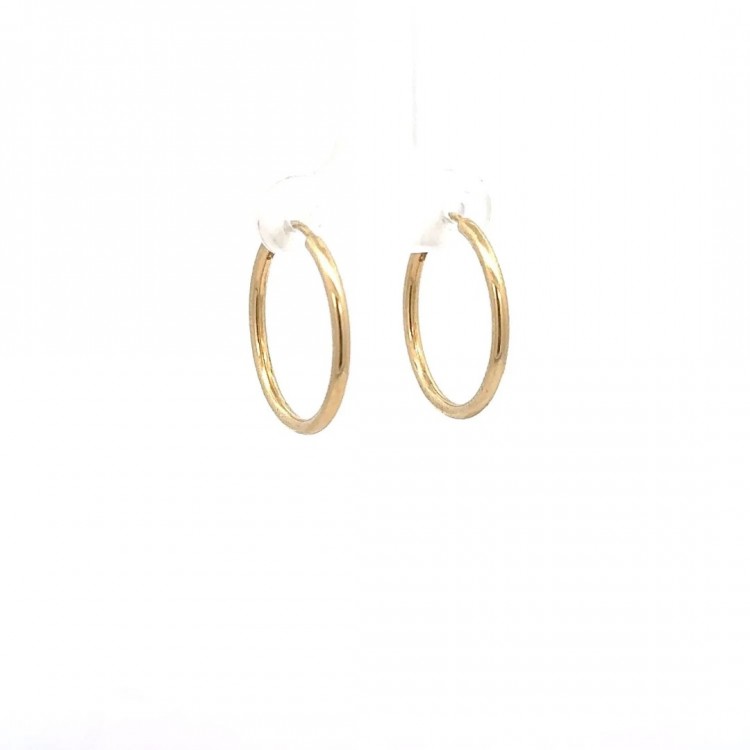 Halka Küpe | 1.66 Gram 14 Ayar Altın