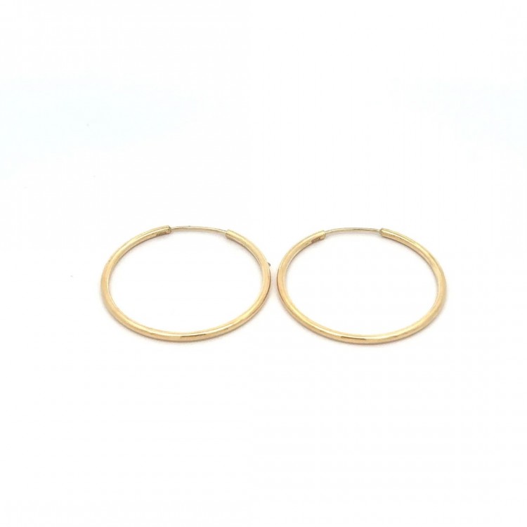 Halka Küpe | 2.75 Gram 14 Ayar Altın