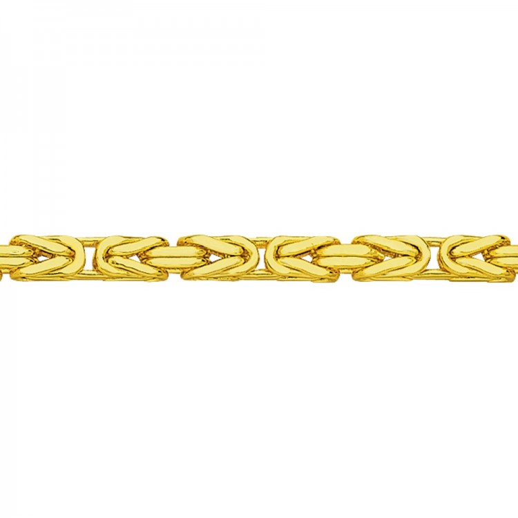 EL İŞİ 14 AYAR ALTIN KRAL ZİNCİR KOLYE