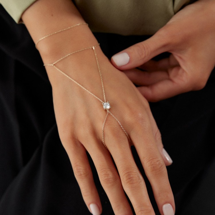 Tektaş Şahmeran Bileklik | 2.88 Gram 14 Ayar Altın